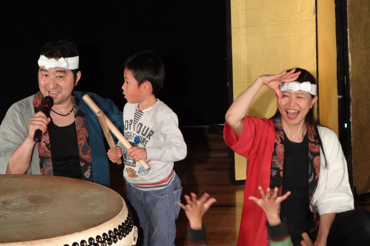 「色彩打楽 うちなハレ」の学校公演・芸術鑑賞会